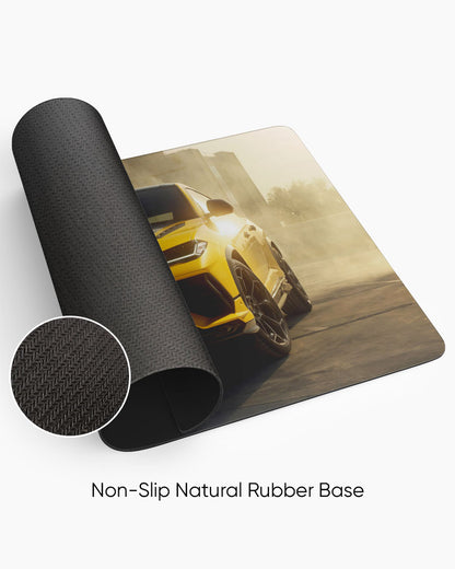 Golden Urus Desk Mat