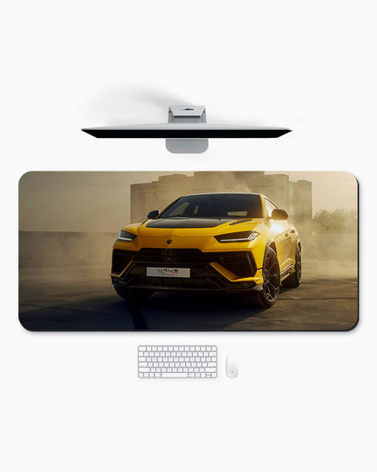 Golden Urus Desk Mat