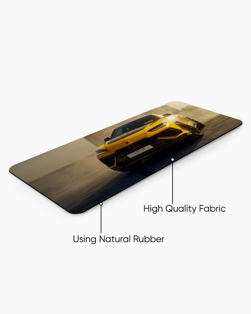 Golden Urus Desk Mat