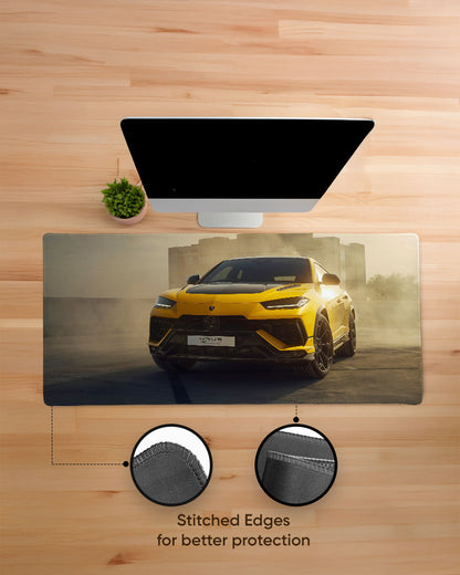 Golden Urus Desk Mat