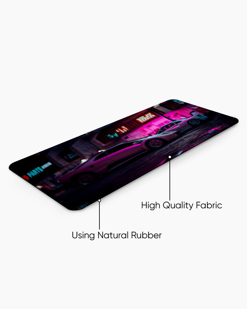Neon Rivals Desk Mat