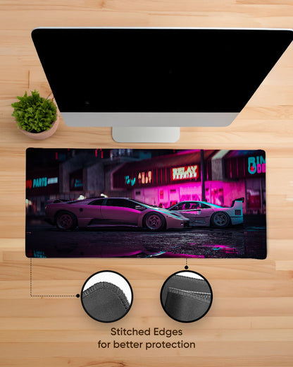 Neon Rivals Desk Mat