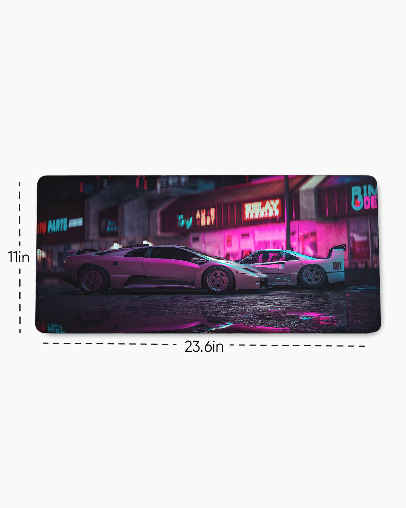 Neon Rivals Desk Mat