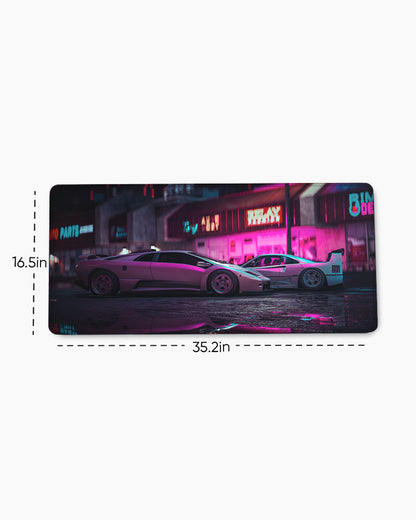 Neon Rivals Desk Mat