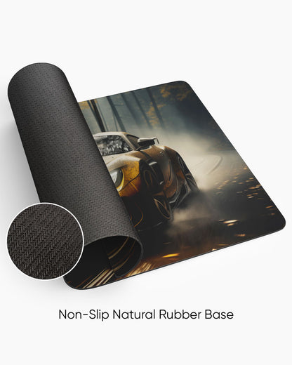 Golden Road Desk Mat