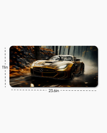 Golden Road Desk Mat