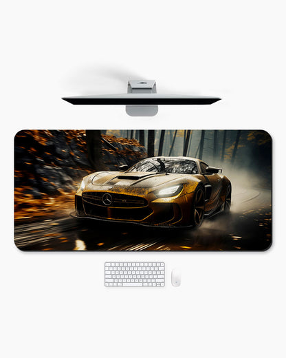 Golden Road Desk Mat