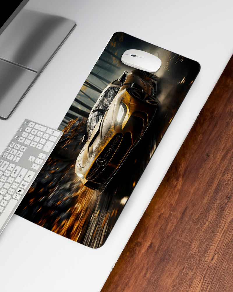 Golden Road Desk Mat