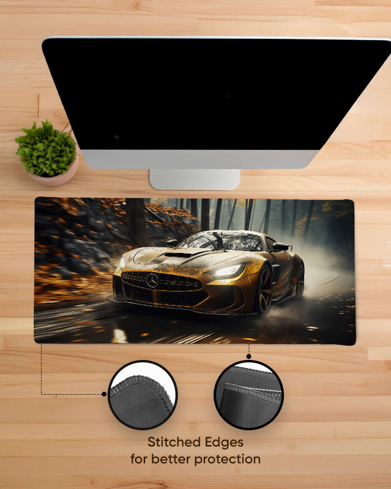 Golden Road Desk Mat