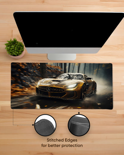 Golden Road Desk Mat