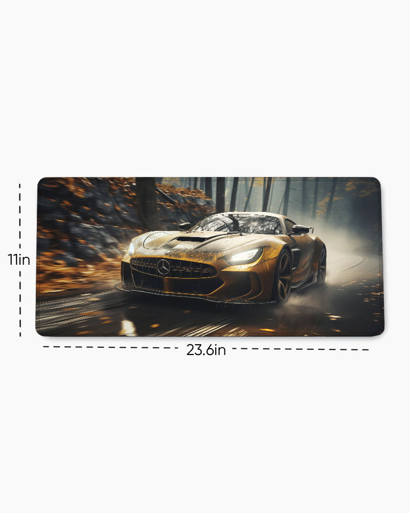 Golden Road Desk Mat