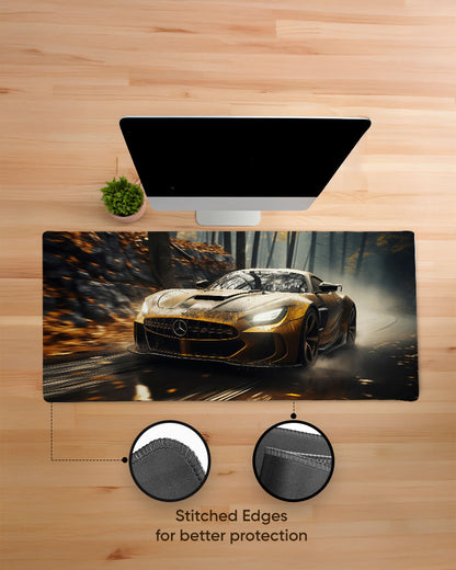 Golden Road Desk Mat