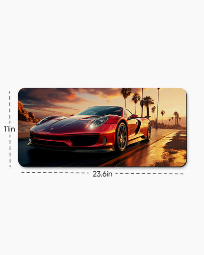 Sunset Cruise Desk Mat