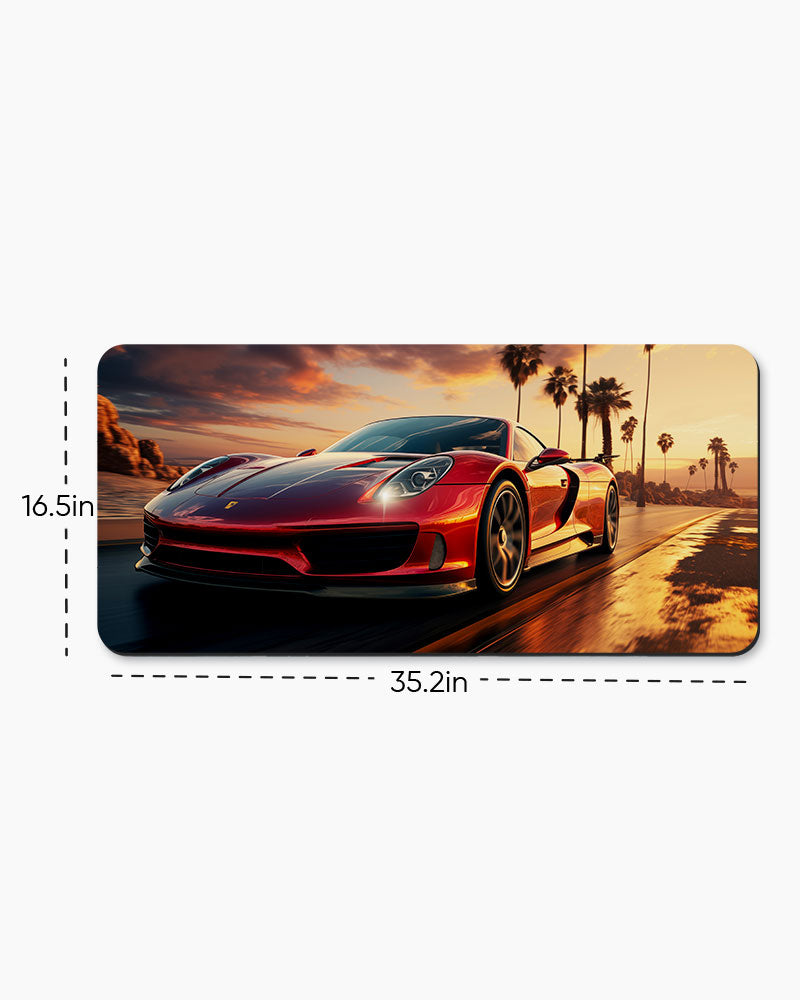 Sunset Cruise Desk Mat