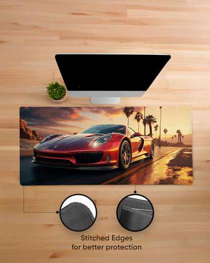Sunset Cruise Desk Mat