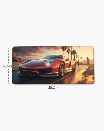 Sunset Cruise Desk Mat