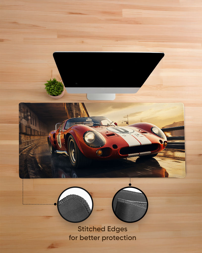Wet Track Legend Desk Mat