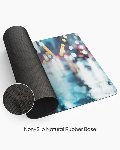 Urban Night Drive Desk Mat