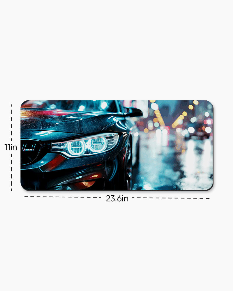 Urban Night Drive Desk Mat