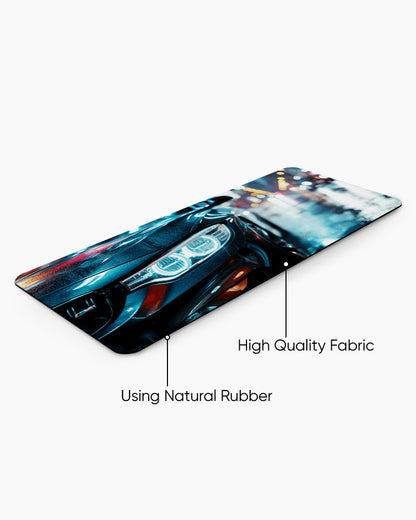 Urban Night Drive Desk Mat