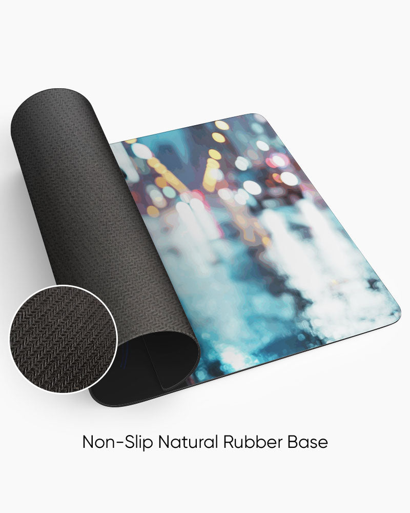 Urban Night Drive Desk Mat
