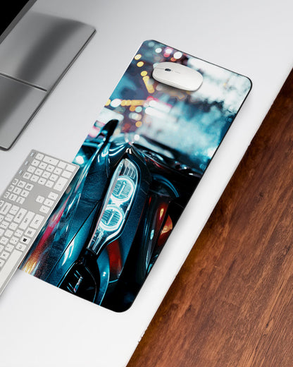 Urban Night Drive Desk Mat