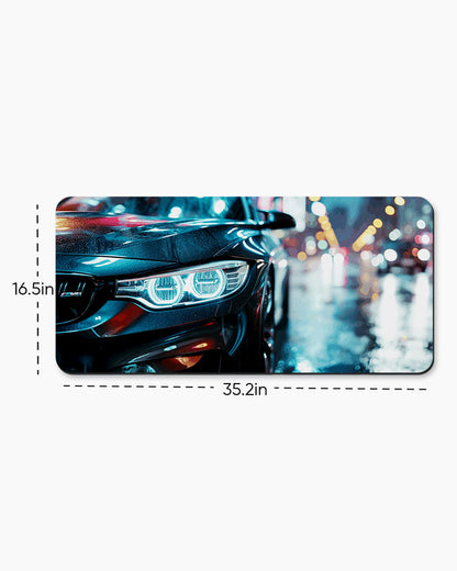 Urban Night Drive Desk Mat