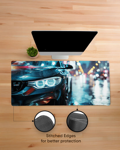 Urban Night Drive Desk Mat