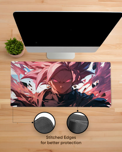 Goku Black's Rosé Menace Desk Mat