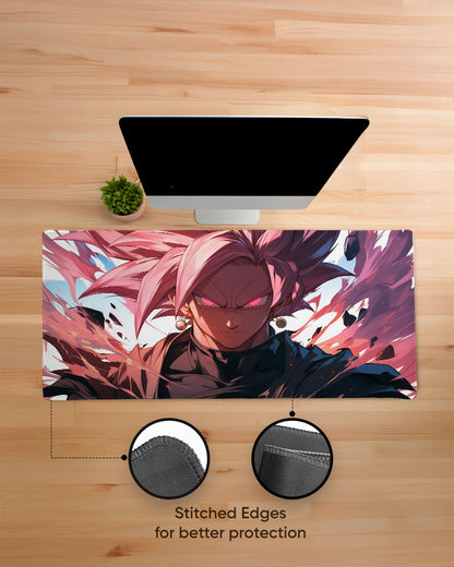 Goku Black's Rosé Menace Desk Mat