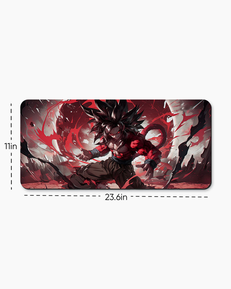 The Primal Saiyan's Menace Desk Mat