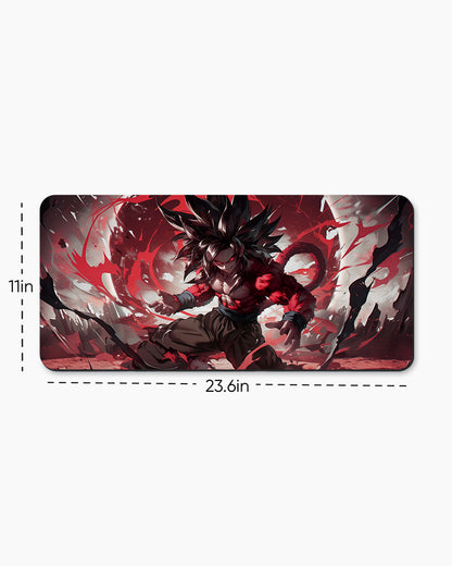 The Primal Saiyan's Menace Desk Mat