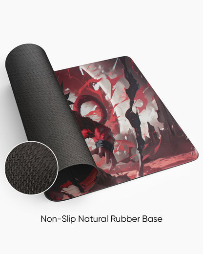 The Primal Saiyan's Menace Desk Mat