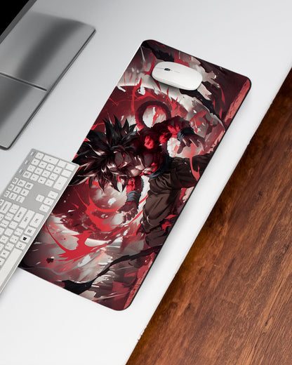 The Primal Saiyan's Menace Desk Mat