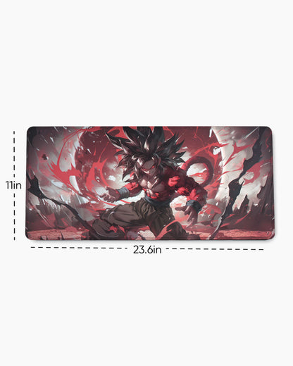 The Primal Saiyan's Menace Desk Mat
