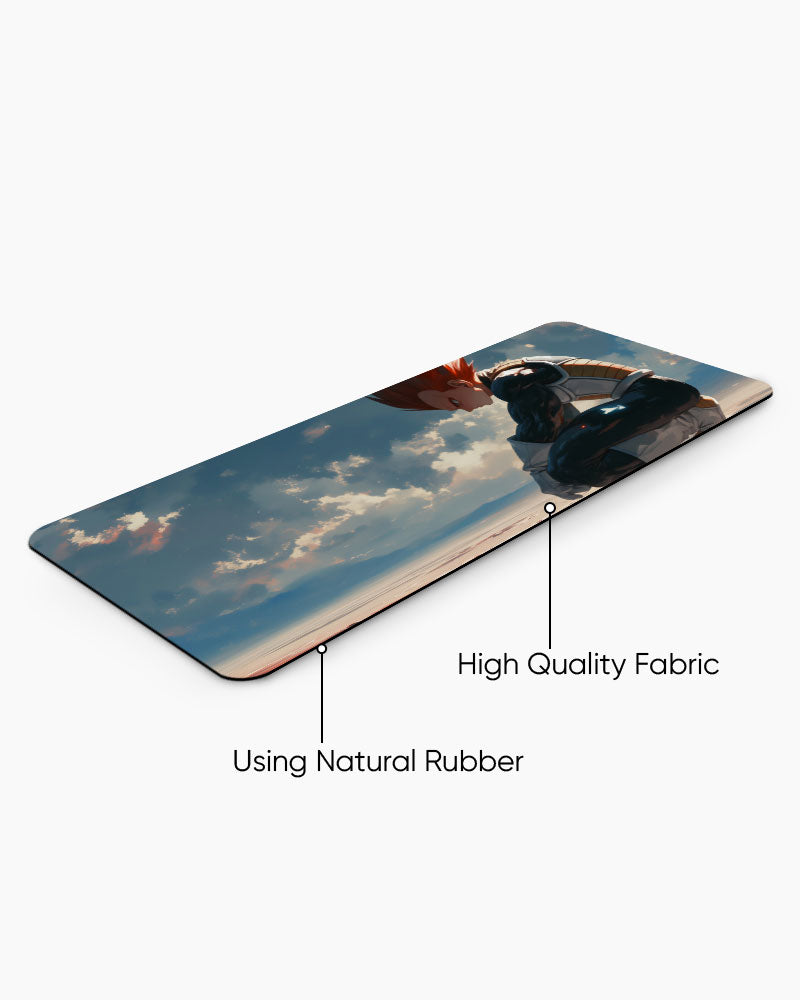 The Prince's Lonely Vow Desk Mat