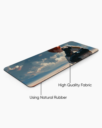 The Prince's Lonely Vow Desk Mat