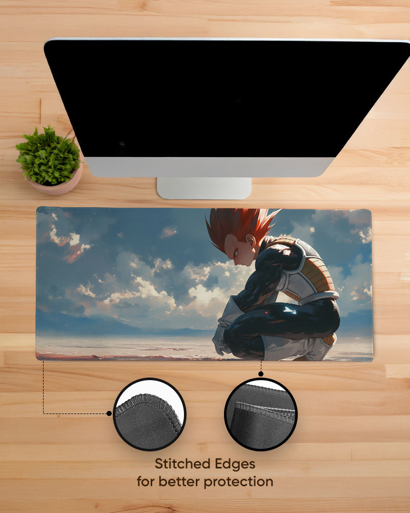 The Prince's Lonely Vow Desk Mat