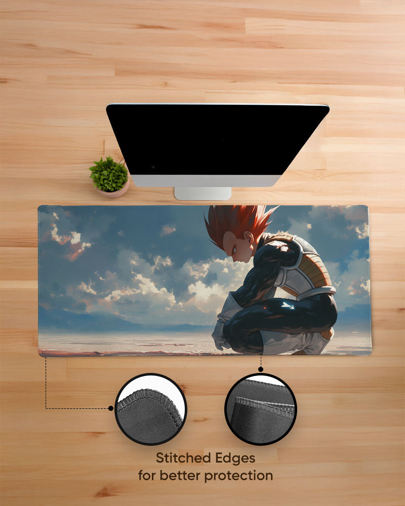 The Prince's Lonely Vow Desk Mat