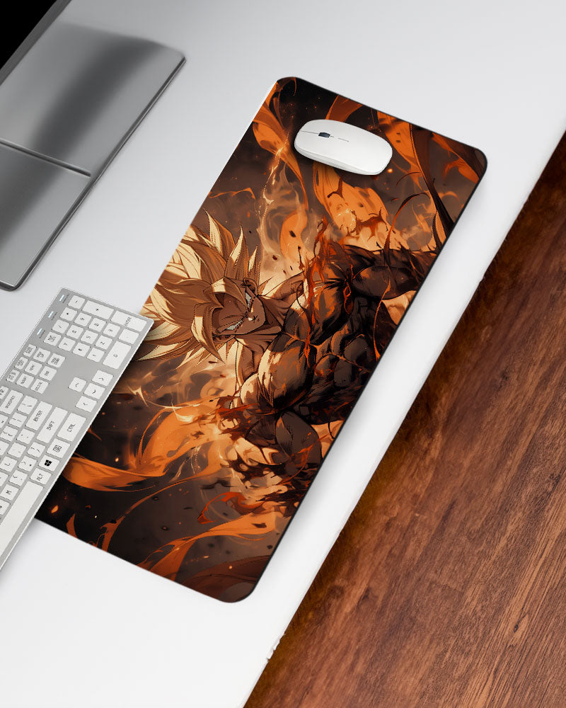 Golden Warrior Desk Mat