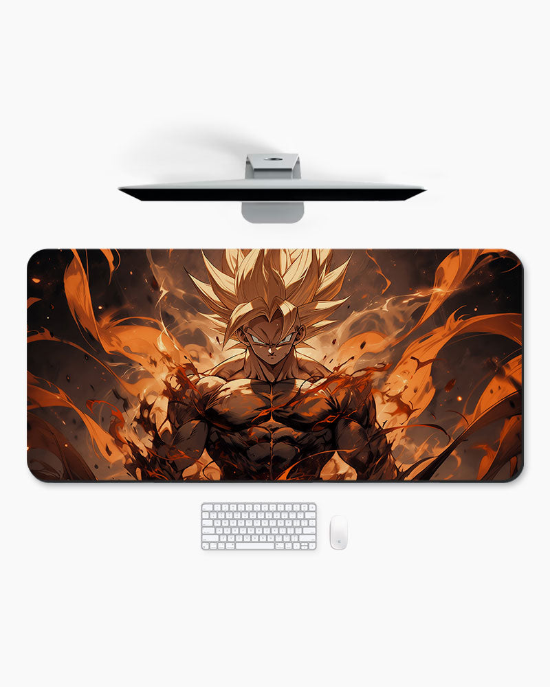 Golden Warrior Desk Mat