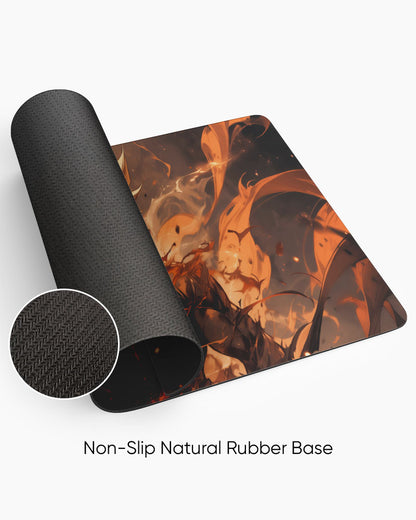 Golden Warrior Desk Mat