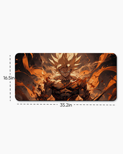 Golden Warrior Desk Mat