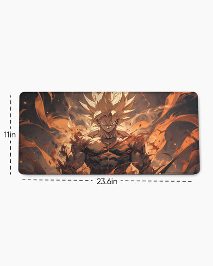 Golden Warrior Desk Mat