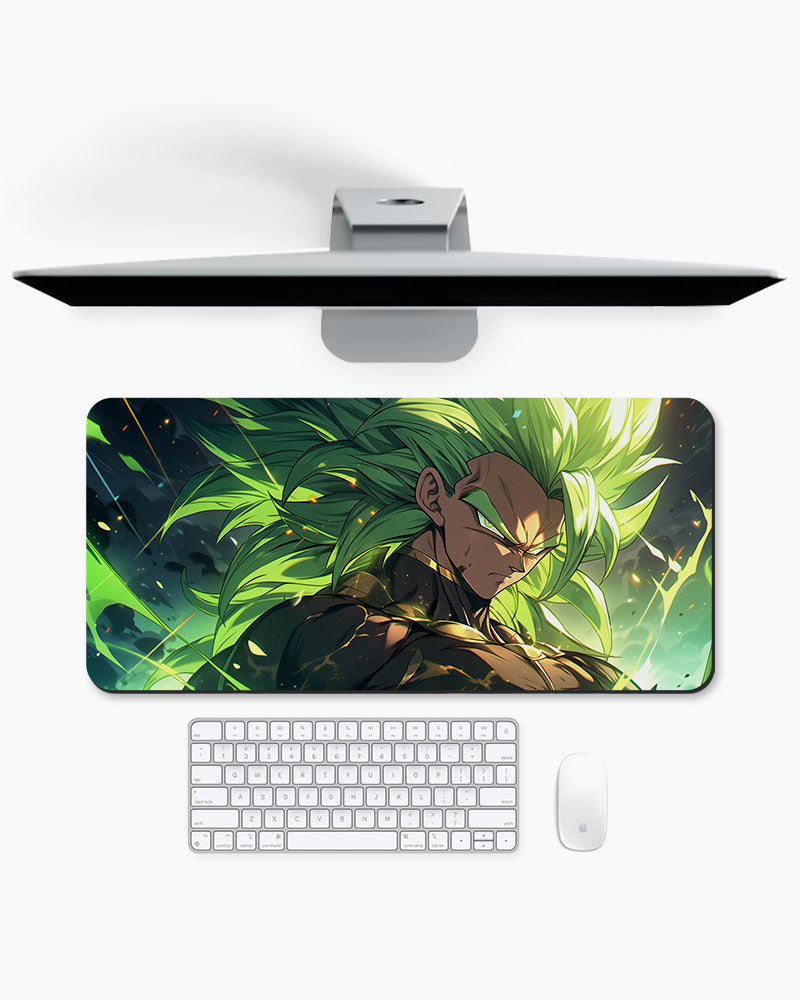 Emerald Saiyan Desk Mat