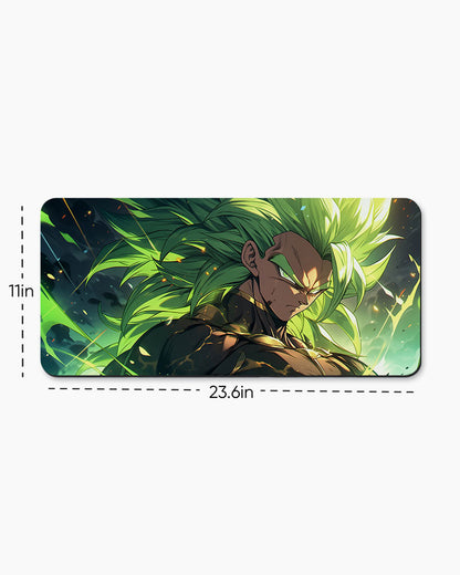 Emerald Saiyan Desk Mat