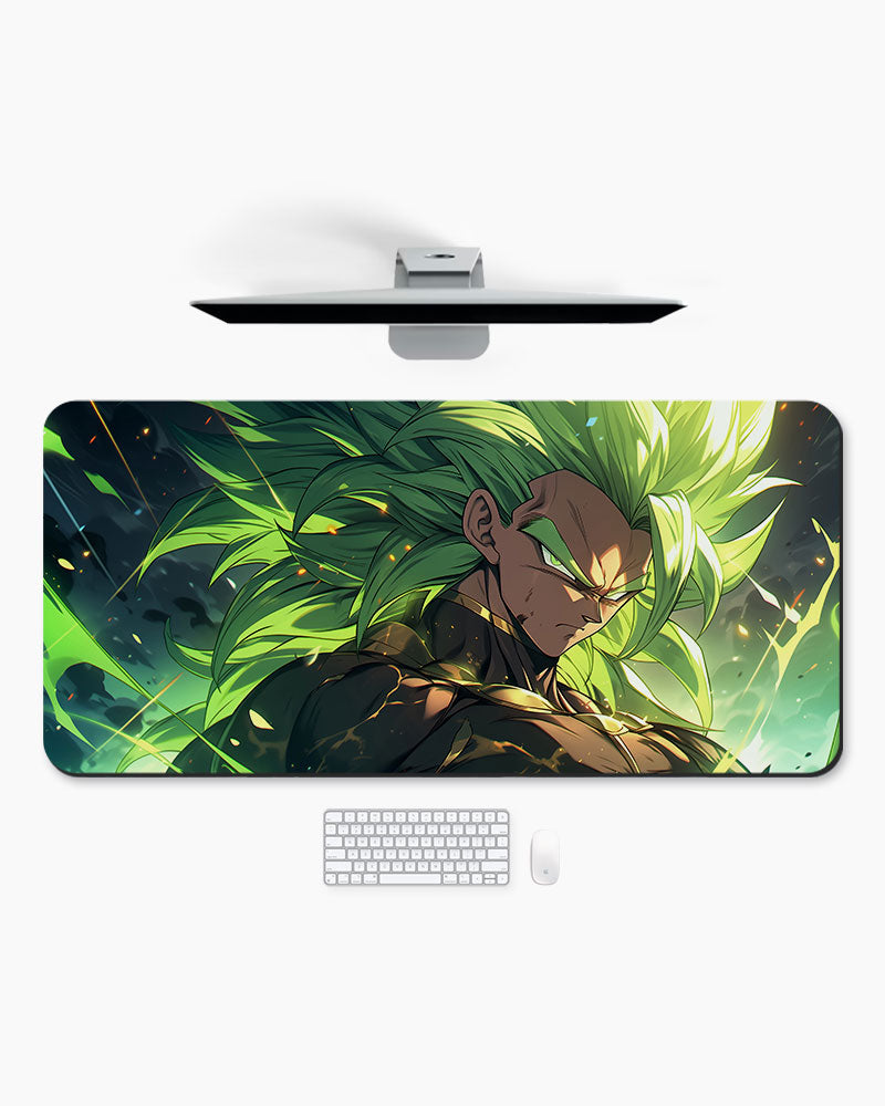 Emerald Saiyan Desk Mat