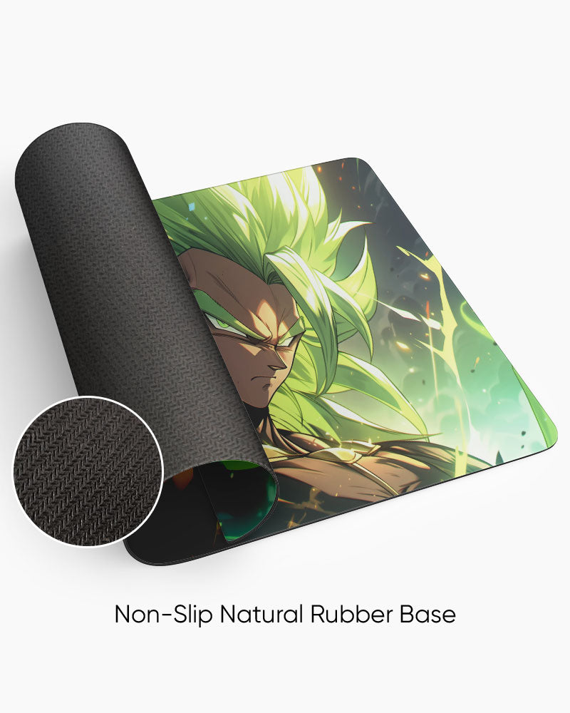Emerald Saiyan Desk Mat