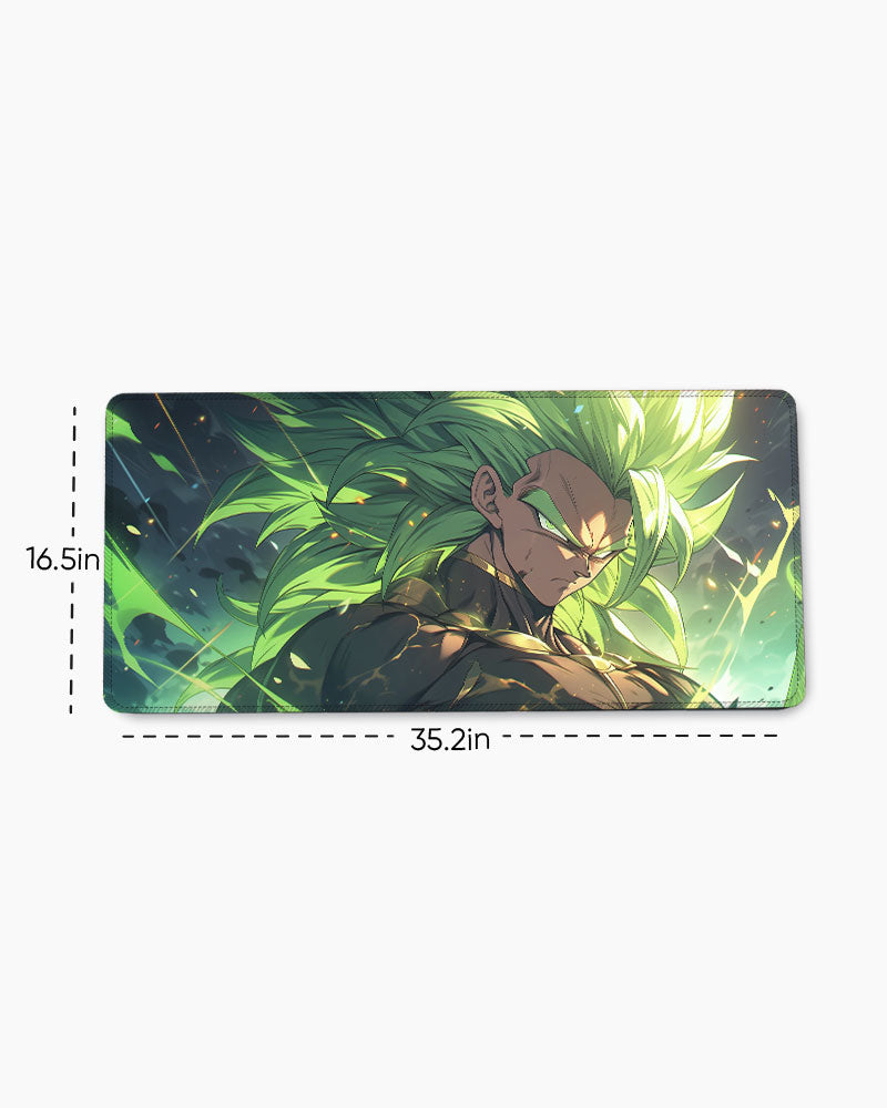 Emerald Saiyan Desk Mat