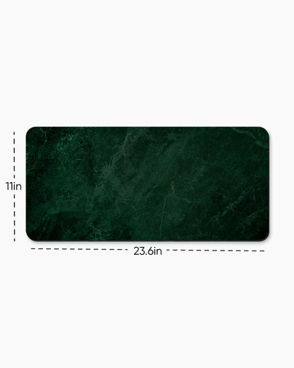 Green Marble Desk Mat